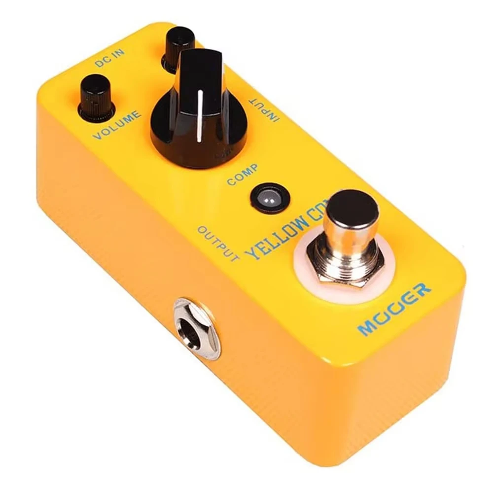 Mooer MCS2 Yellow Optical Compressor Pedal Mini Guitar Effect Pedal with True Bypass All-Metal Shell for Electric Guitar
Mooer MCS2 Yellow Optical Compressor Pedal Mini Guitar Effect Pedal with True Bypass All-Metal Shell for Electric Guitar