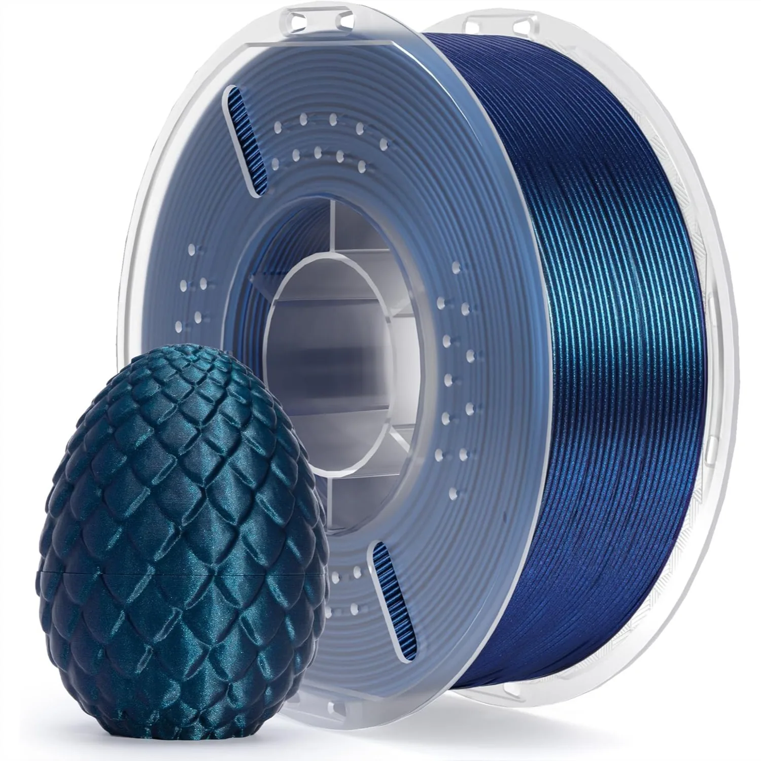 PLA Filament 1.75mm Galaxy Peacock Blue 1KG, Shiny 3D Printer Filament Dimensional Accuracy +/- 0.02mm, 1kg Spool (2.2lbs) for
PLA Filament 1.75mm Galaxy Peacock Blue 1KG, Shiny 3D Printer Filament Dimensional Accuracy +/- 0.02mm, 1kg Spool (2.2lbs) for
