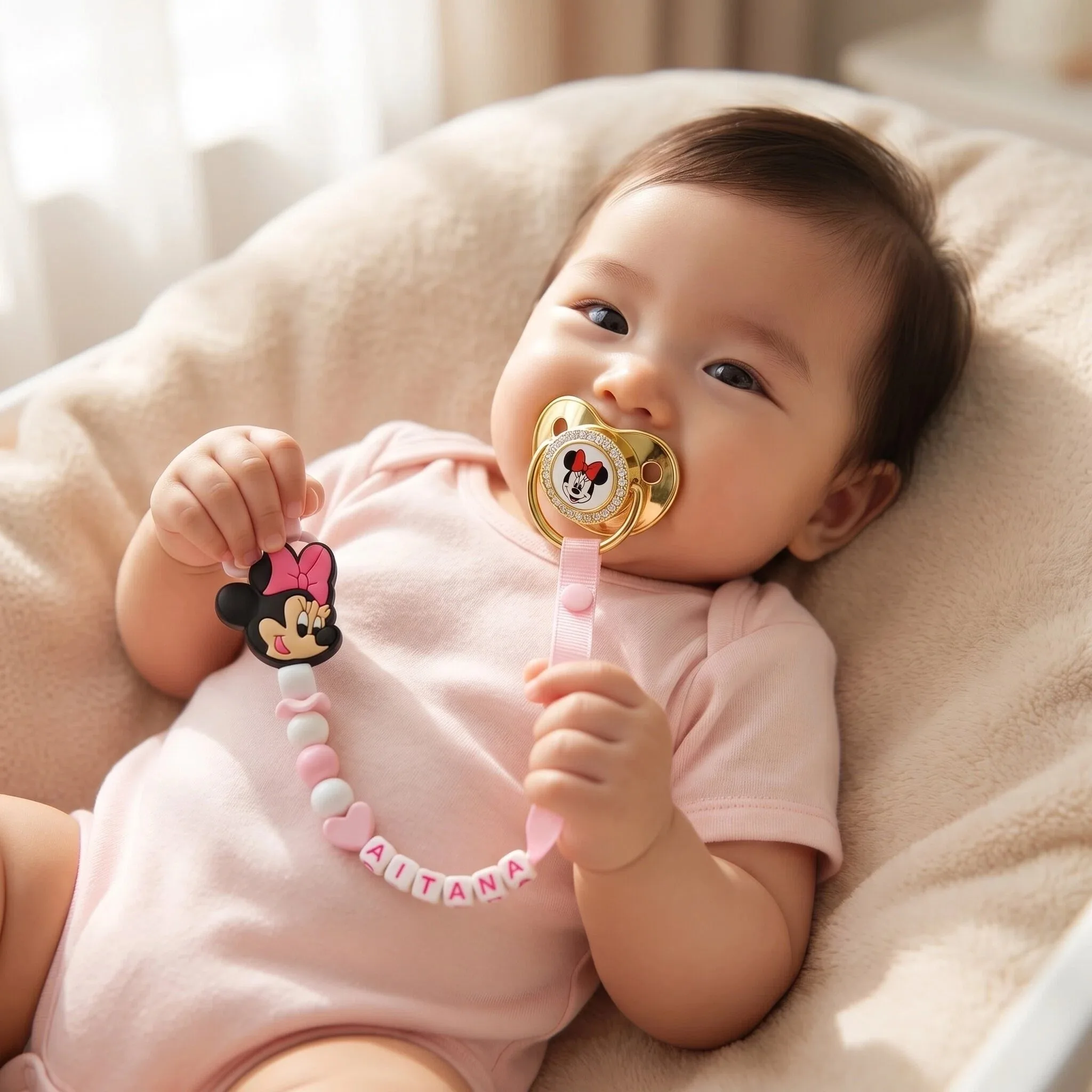 Chew Nipple Newborn Pacifier With Adjustable Pacifier Clip BPA Free Non-toxic Teething Dummy For Toddler Daily Feeding
Chew Nipple Newborn Pacifier With Adjustable Pacifier Clip BPA Free Non-toxic Teething Dummy For Toddler Daily Feeding