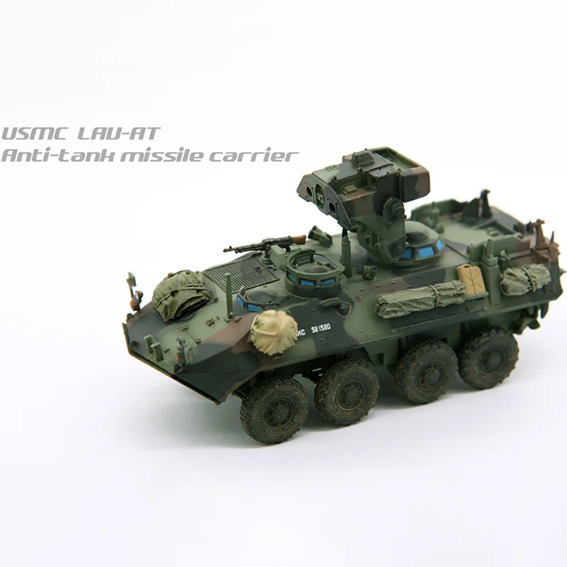 1/72 Scale US Marine Corps LAV-AT Anti-tank Missile Launcher Vehicle Simulation Model Static Display Collectible Toy Gift
1/72 Scale US Marine Corps LAV-AT Anti-tank Missile Launcher Vehicle Simulation Model Static Display Collectible Toy Gift
