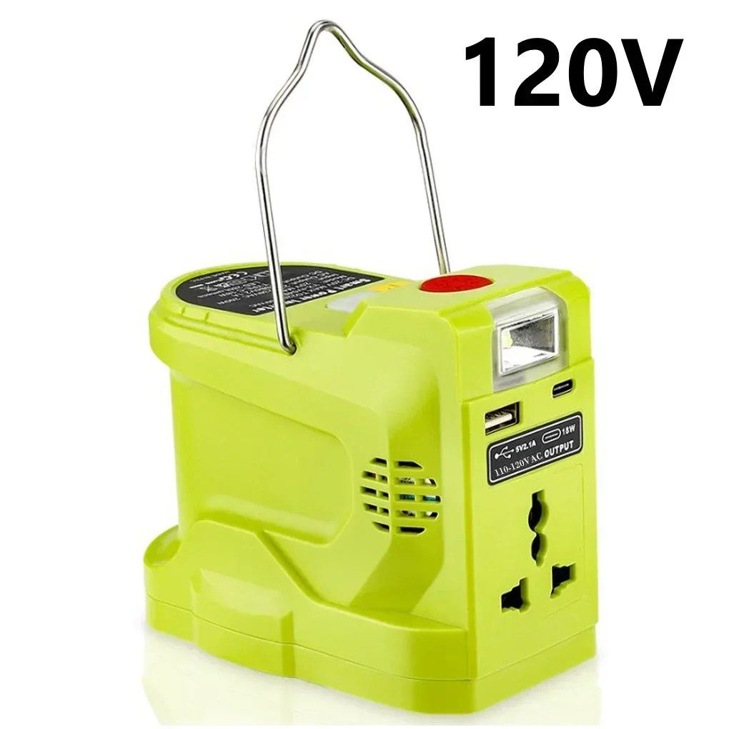 Transform Your Tools with a Compact 200W Inverter Generator that Converts For 20v Battery to Reliable AC Power (110/2For 20v) 
Transform Your Tools with a Compact 200W Inverter Generator that Converts For 20v Battery to Reliable AC Power (110/2For 20v)
