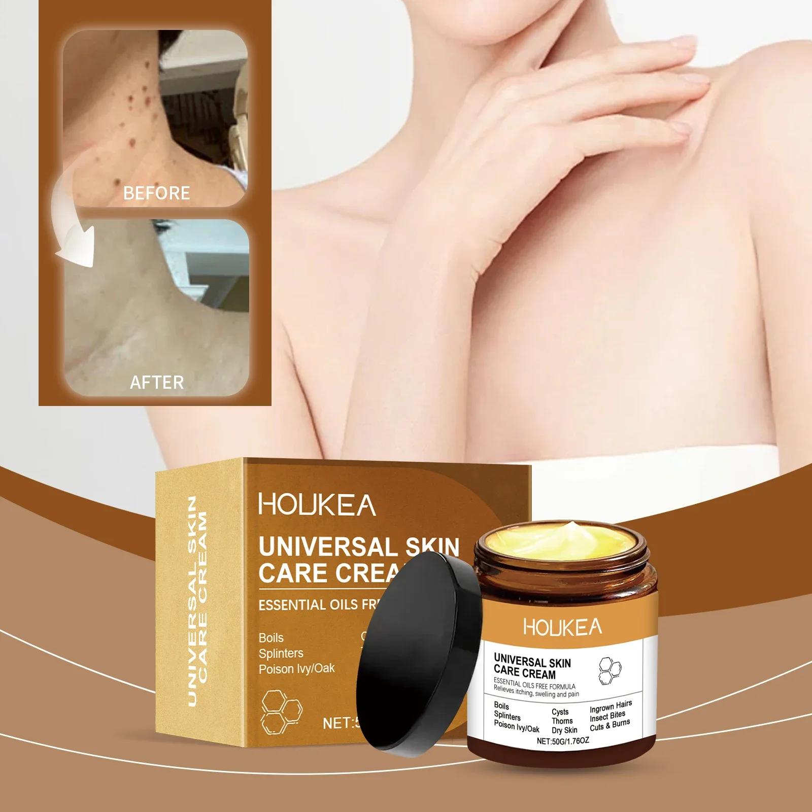 Skin Care Cream Gentle Ingredients Moisturize Smooth Skin Cleansing Body Apply Massage Care Cream
Skin Care Cream Gentle Ingredients Moisturize Smooth Skin Cleansing Body Apply Massage Care Cream