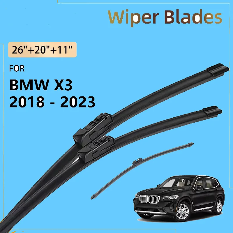 Front Rear Wiper Blades For BMW X3 X3 M G01 F97 2018 - 2023 2022 2021 2020 2019 Accessories Windshield Windscreen Window Brushes
Front Rear Wiper Blades For BMW X3 X3 M G01 F97 2018 - 2023 2022 2021 2020 2019 Accessories Windshield Windscreen Window Brushes