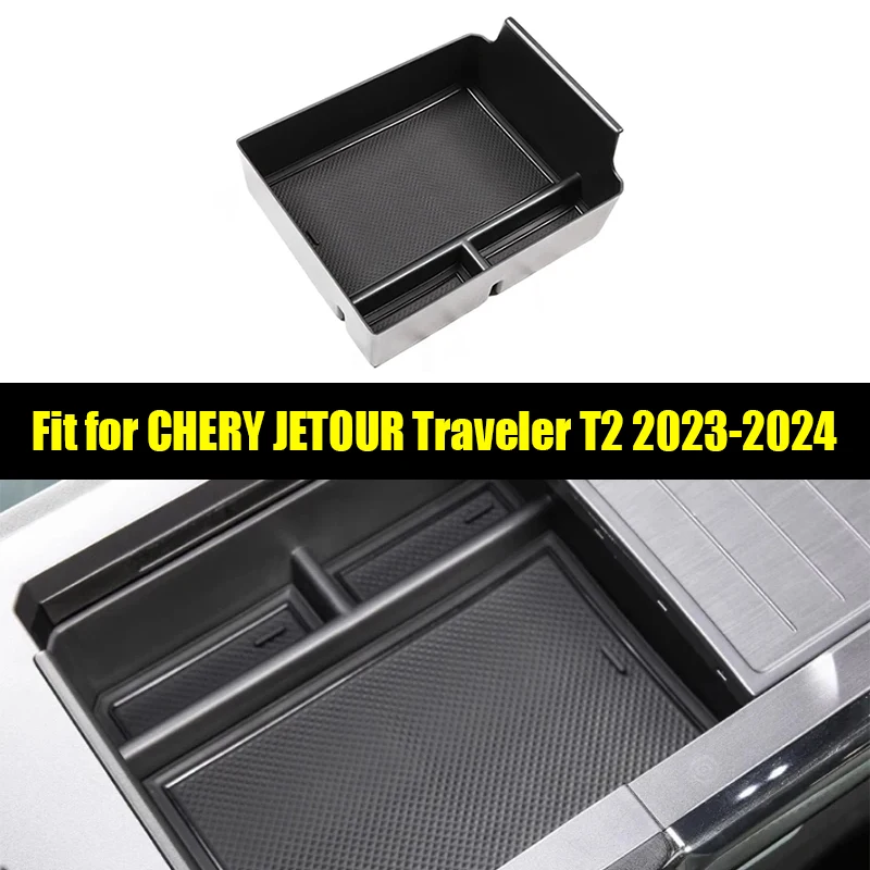 Car Storage Box Suitable for CHERY Jetour Traveller T2 2023 2024 Central Control Storage Box Central Compartment Armrest Box 
Car Storage Box Suitable for CHERY Jetour Traveller T2 2023 2024 Central Control Storage Box Central Compartment Armrest Box