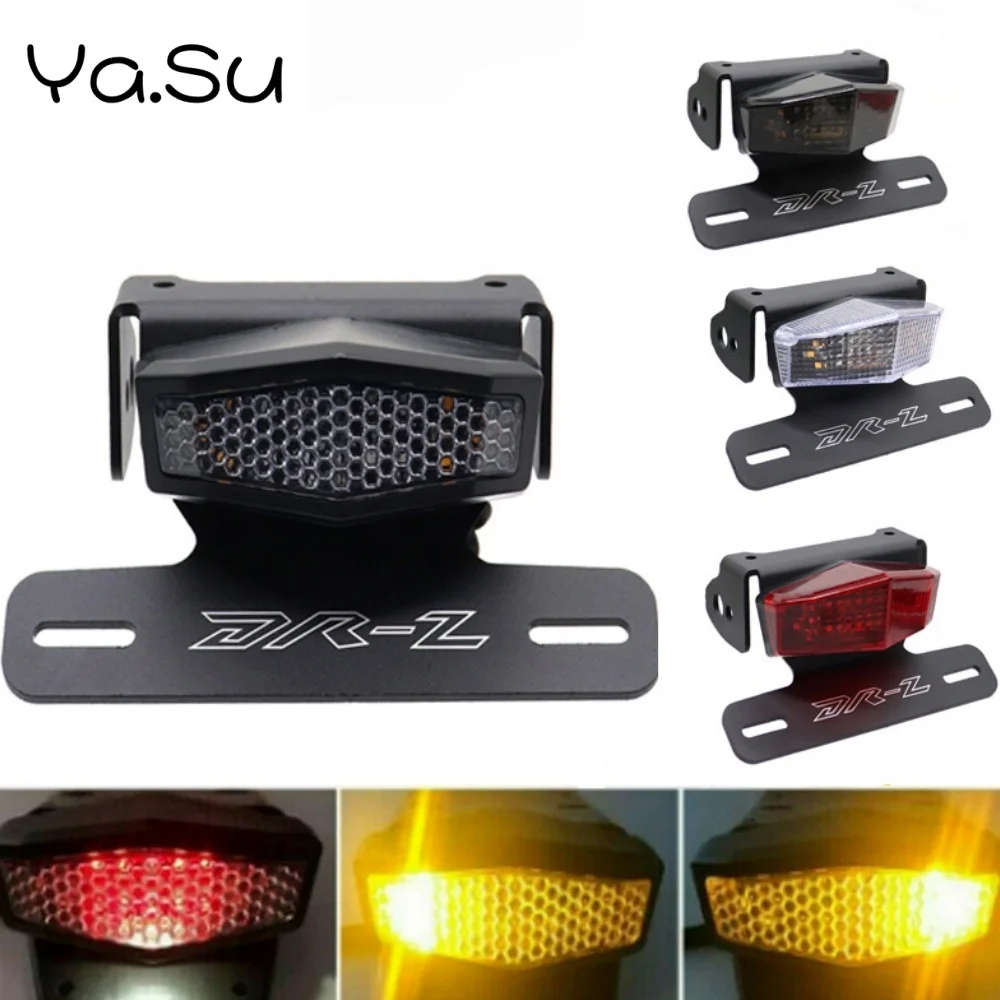 Motorcycle Ficense Plate Holder with Tail Lights Turn Signals for Suzuki DRZ400 DRZ400S
Motorcycle Ficense Plate Holder with Tail Lights Turn Signals for Suzuki DRZ400 DRZ400S