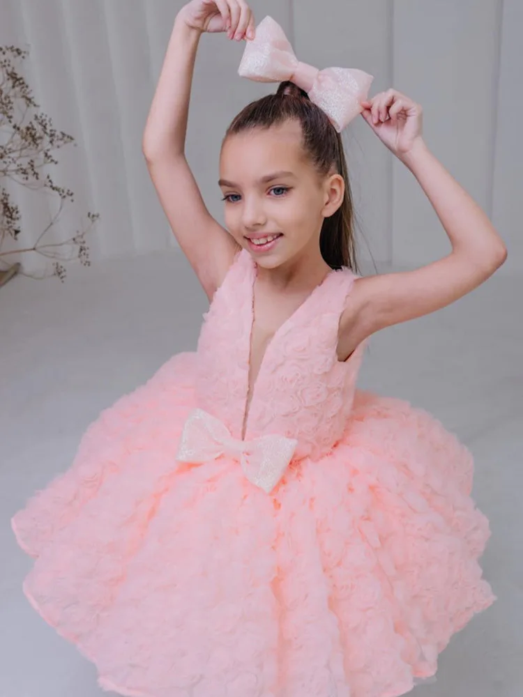 Girls' European and American Princess Dress with Mesh2025New Style Toddler Puff Dress Birthday One-Year-Old Formal Dress
Girls' European and American Princess Dress with Mesh2025New Style Toddler Puff Dress Birthday One-Year-Old Formal Dress