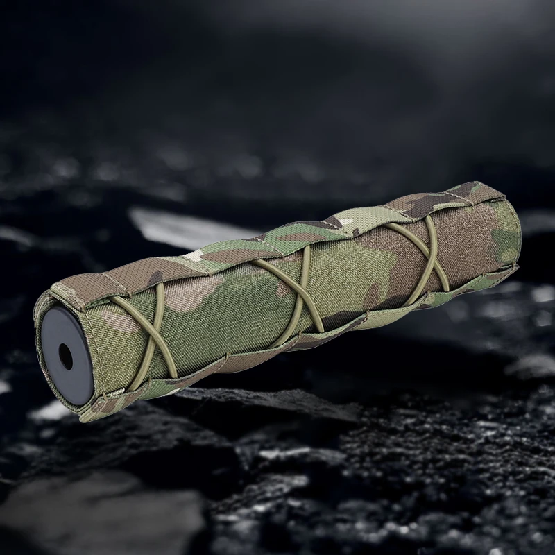 KRYDEX-Silencer Protective Cover, Muffler Shield, Shield Sleeve, Mirror, Airsoft, Shooting, Hunting, 8.7 ", 22cm
KRYDEX-Silencer Protective Cover, Muffler Shield, Shield Sleeve, Mirror, Airsoft, Shooting, Hunting, 8.7 ", 22cm