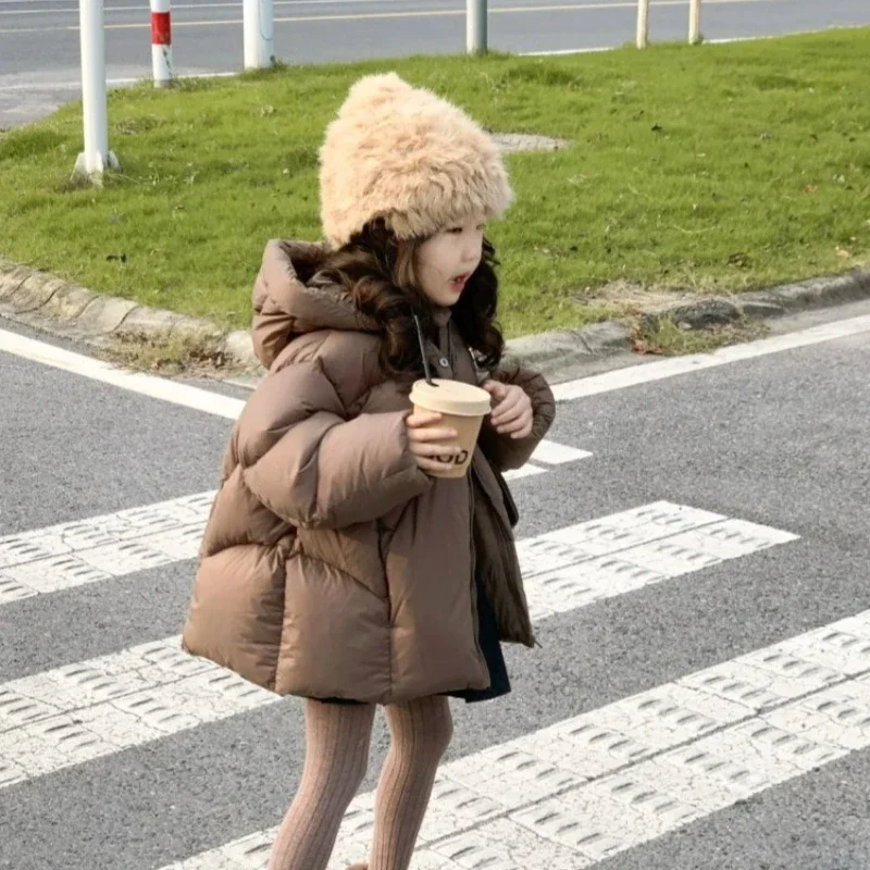 New Korean Style Thickened Winter Cotton Coat for Girls-Length Padded Jacket Baby Winter Outwear Stylish Thermal Baby Clothes
New Korean Style Thickened Winter Cotton Coat for Girls-Length Padded Jacket Baby Winter Outwear Stylish Thermal Baby Clothes