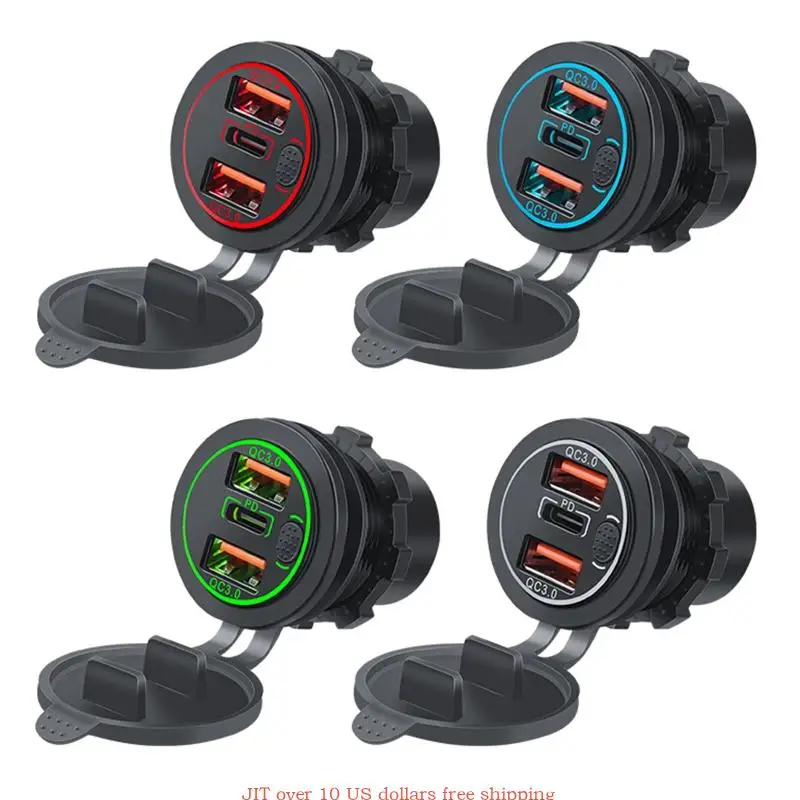 USB C Car Mini Fast USB Car Adapter PD Dual for QC 3-Port Car with On/Off for Cellpho
USB C Car Mini Fast USB Car Adapter PD Dual for QC 3-Port Car with On/Off for Cellpho