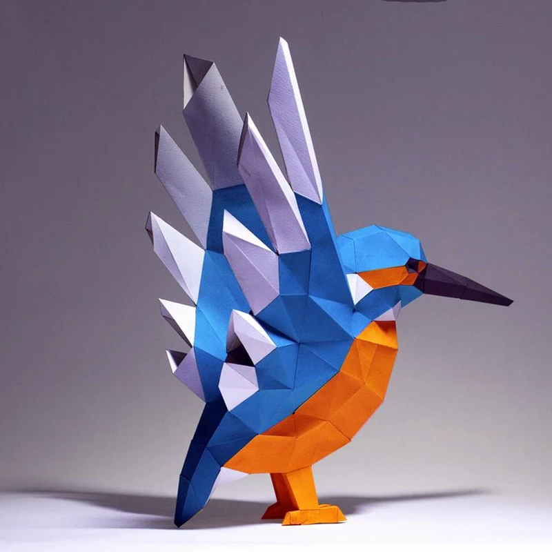 Объемная Бумажная модель летающего Kingfisher, птица, животное, бумажные изделия ручной работы, пазлы «сделай сам» из низкого поли, игрушки, домашний декор, украшение для стола
Объемная Бумажная модель летающего Kingfisher, птица, животное, бумажные изделия ручной работы, пазлы «сделай сам» из низкого поли, игрушки, домашний декор, украшение для стола