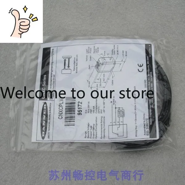* Spot Sales * New Banner BANNER Sensor CNXCPLV Spot 95172
* Spot Sales * New Banner BANNER Sensor CNXCPLV Spot 95172