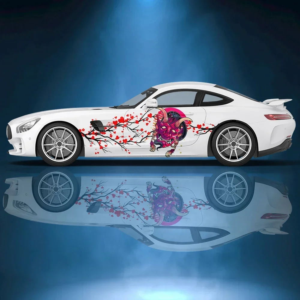 Flower Samurai Mask Japan Car side sticker vinyl paper racing accessories wrap design uniform vector abstract printed car decal
Flower Samurai Mask Japan Car side sticker vinyl paper racing accessories wrap design uniform vector abstract printed car decal