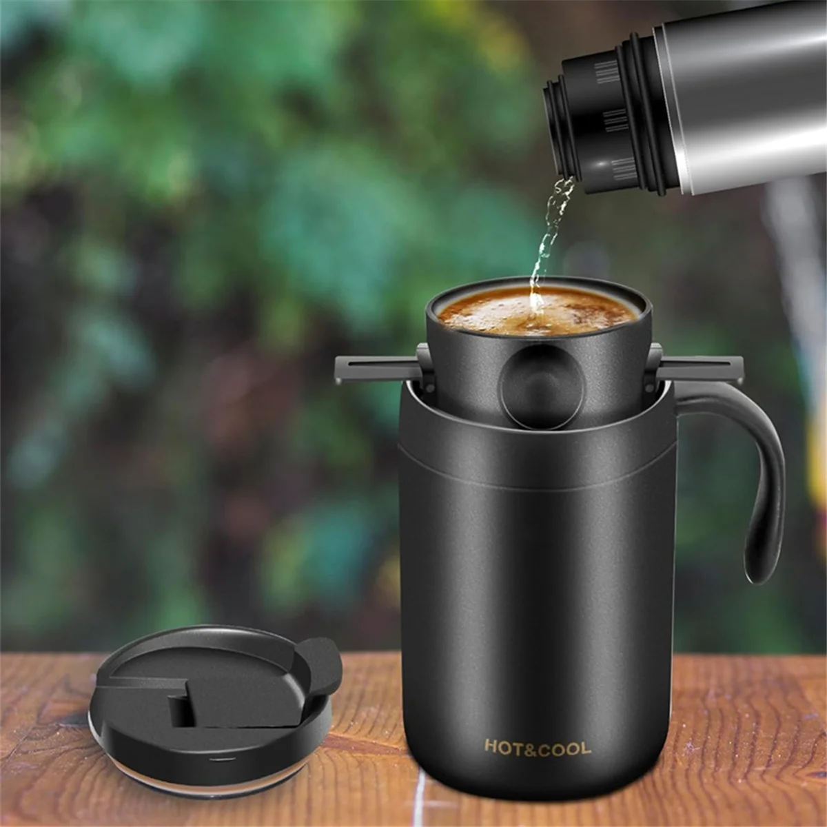 FIN-oHand-Washed Coffee Cup Hand-Washed Dripping Insulation Coffee Cup Portable Coffee Brewing
FIN-oHand-Washed Coffee Cup Hand-Washed Dripping Insulation Coffee Cup Portable Coffee Brewing