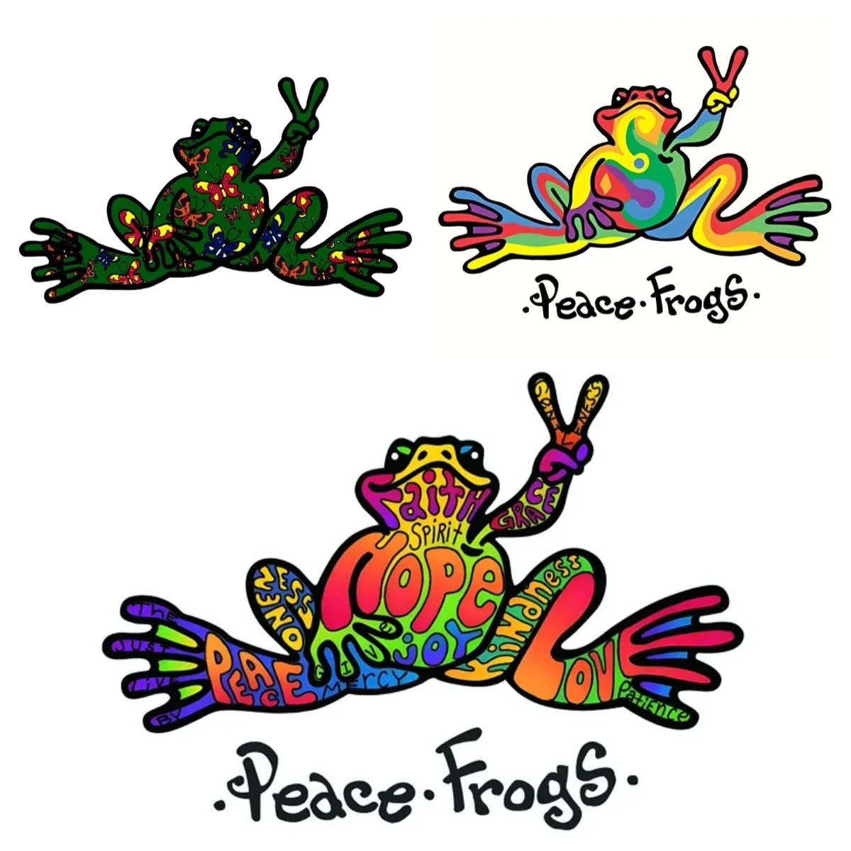 Colorful Frog Car Stickers Cover Scratches Window Vinyl Decal for Motorcycle Laptop Phone Helmet Decoration
Colorful Frog Car Stickers Cover Scratches Window Vinyl Decal for Motorcycle Laptop Phone Helmet Decoration