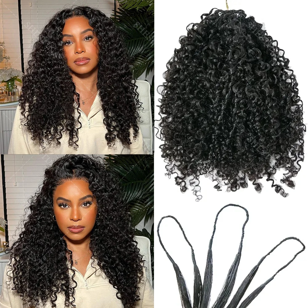 Miracle Knots Feather Crochet Human Hair Small Spirals Curly Human Crochet Hair Pixie Curls Pixie Curls Crochet Hair For Braids
Miracle Knots Feather Crochet Human Hair Small Spirals Curly Human Crochet Hair Pixie Curls Pixie Curls Crochet Hair For Braids