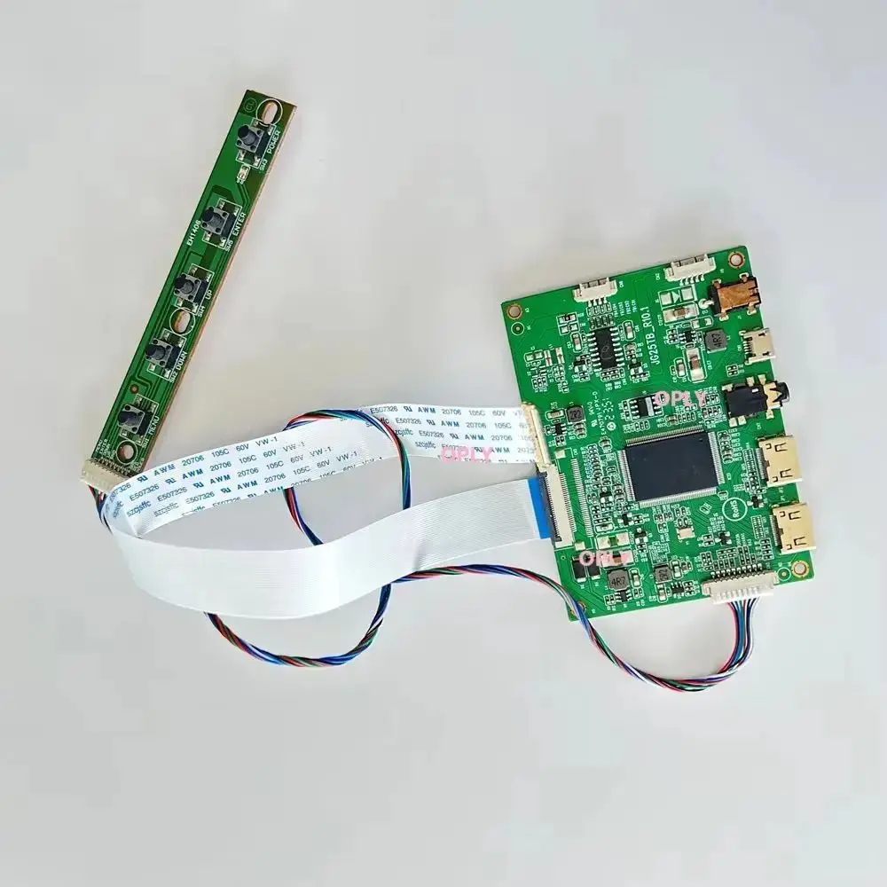 Плата контроллера EDP 2, совместимая с mini HDMI micro USB для LP133WF7-SPF1 LP133WF7 SP 1920X1080, светодиодная панель, экран 13,3 дюйма, монитор 
Плата контроллера EDP 2, совместимая с mini HDMI micro USB для LP133WF7-SPF1 LP133WF7 SP 1920X1080, светодиодная панель, экран 13,3 дюйма, монитор