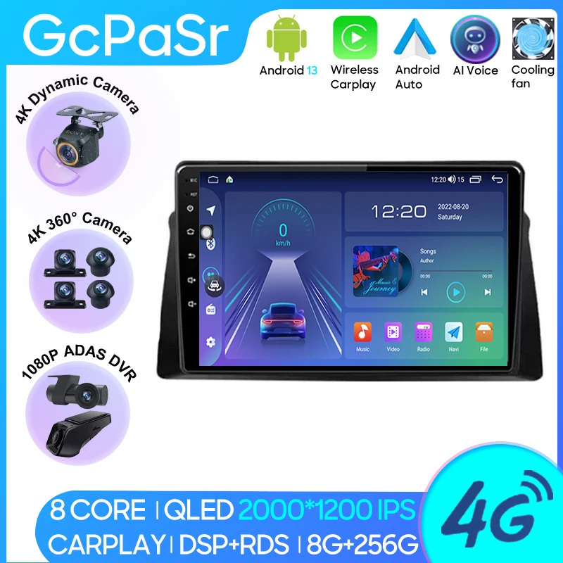 Car Radio Carplay For Lifan 720 Navigation GPS Android Auto Screen Video Stereo 4G No 2din 5G Wifi DVD Bluetooth BT
Car Radio Carplay For Lifan 720 Navigation GPS Android Auto Screen Video Stereo 4G No 2din 5G Wifi DVD Bluetooth BT