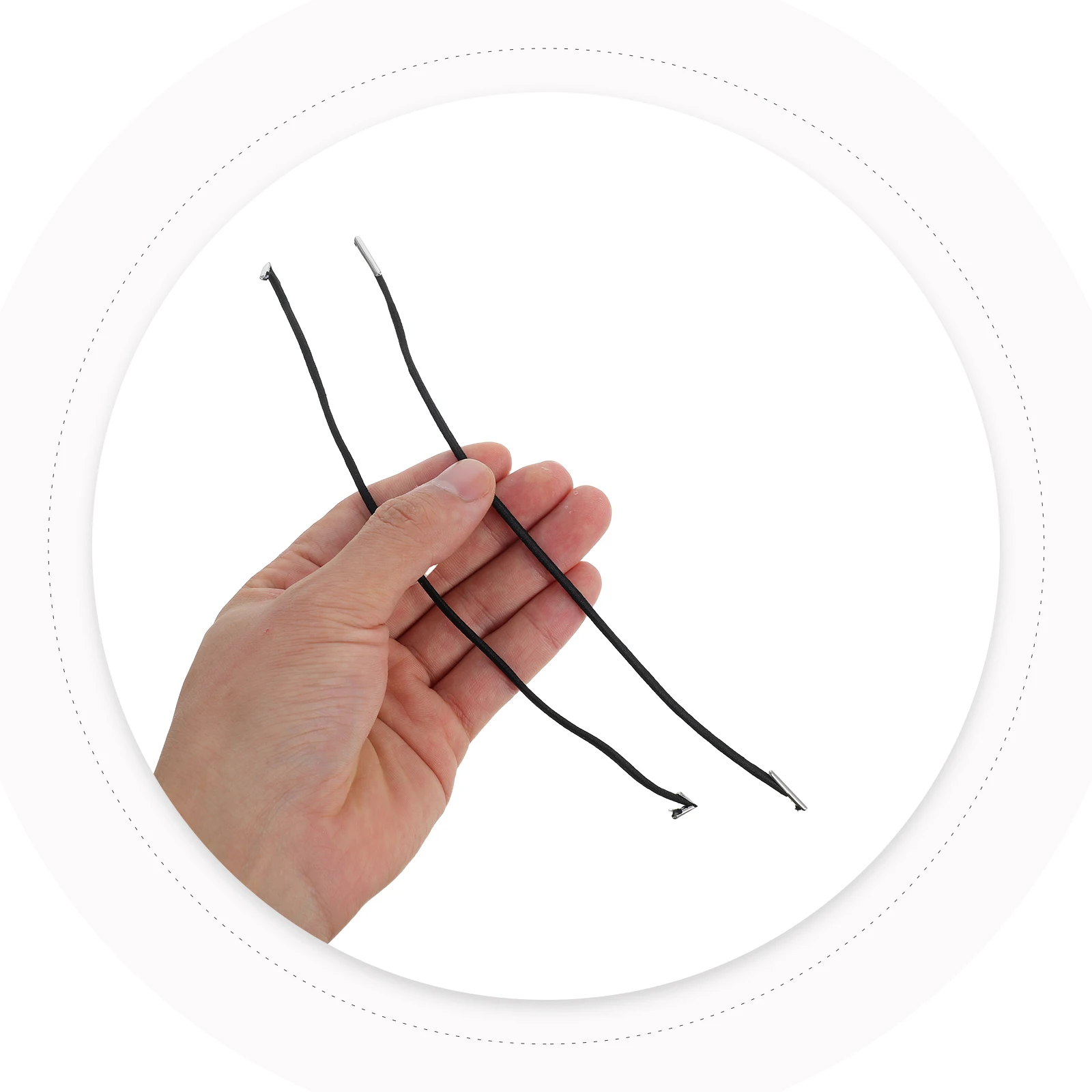 4Pcs Pegboard Elastic Rope Barbed Straps for Photo Storage Elastic Bands Metal End Rope Pegboard Fixed String Buckle Strap
4Pcs Pegboard Elastic Rope Barbed Straps for Photo Storage Elastic Bands Metal End Rope Pegboard Fixed String Buckle Strap