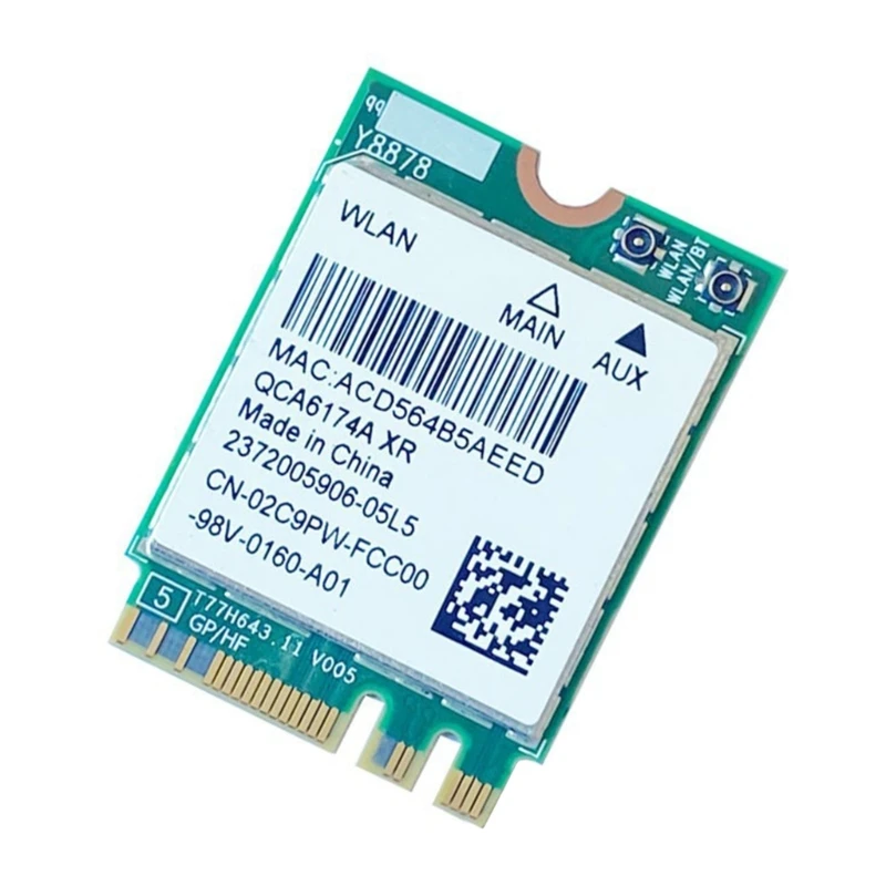 Сетевая карта NGFF M.2, двухдиапазонный модуль Wi-Fi 802.11AC 867M 4.1 2
Сетевая карта NGFF M.2, двухдиапазонный модуль Wi-Fi 802.11AC 867M 4.1 2