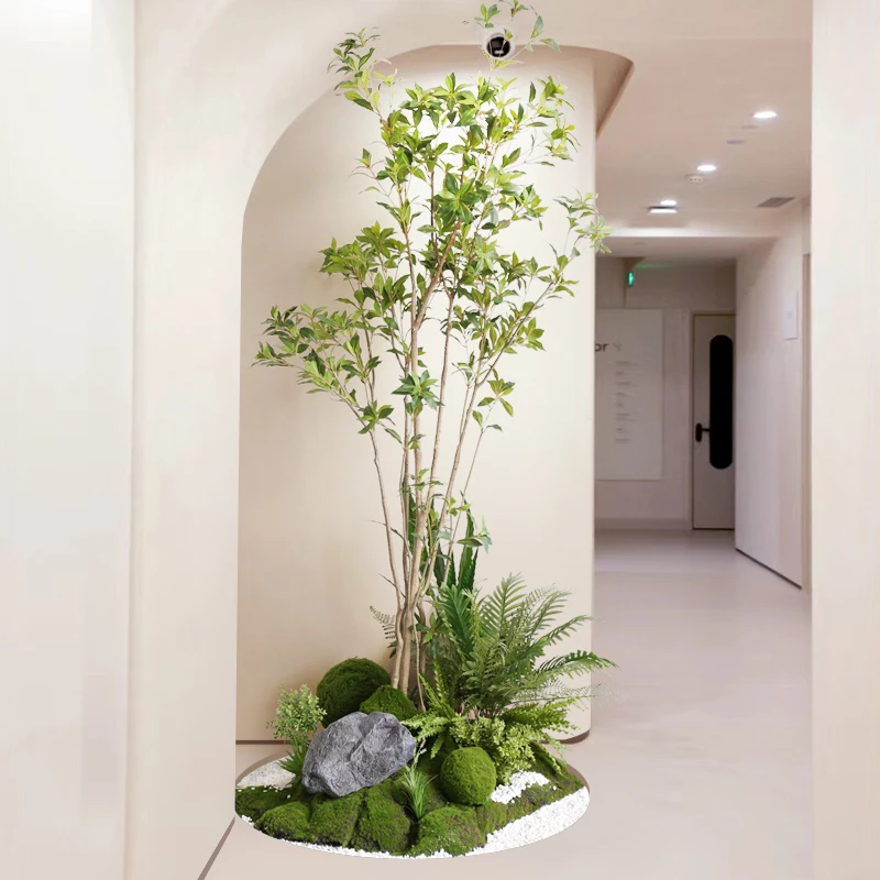 Simulated horse drunk wood green plant landscaping indoor porch fake plant potted plant decorative ornament window corner moss s
Simulated horse drunk wood green plant landscaping indoor porch fake plant potted plant decorative ornament window corner moss s