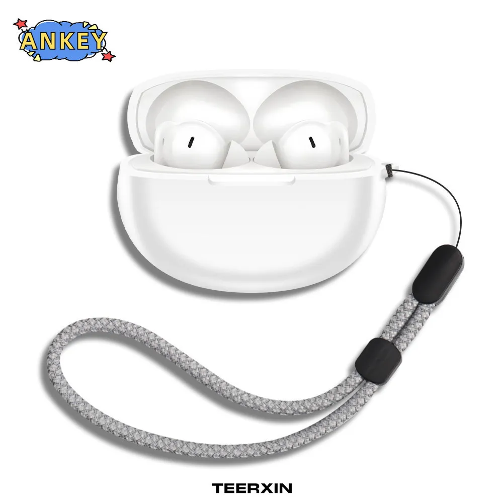 Compatible with OPPO Enco Air5 Pro Case Earphones Premium Silicone Cover Shockproof Accessible Charging Port With nylon Lanyard
Compatible with OPPO Enco Air5 Pro Case Earphones Premium Silicone Cover Shockproof Accessible Charging Port With nylon Lanyard