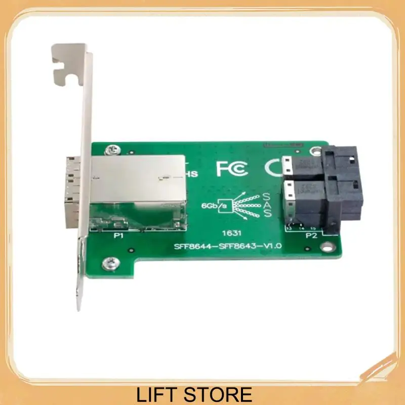 BTLIFE-12G 2-портовая плата расширения SFF-8644 к SFF-8643 Карта расширения SFF-8643 Карта расширения XIC4383
BTLIFE-12G 2-портовая плата расширения SFF-8644 к SFF-8643 Карта расширения SFF-8643 Карта расширения XIC4383
