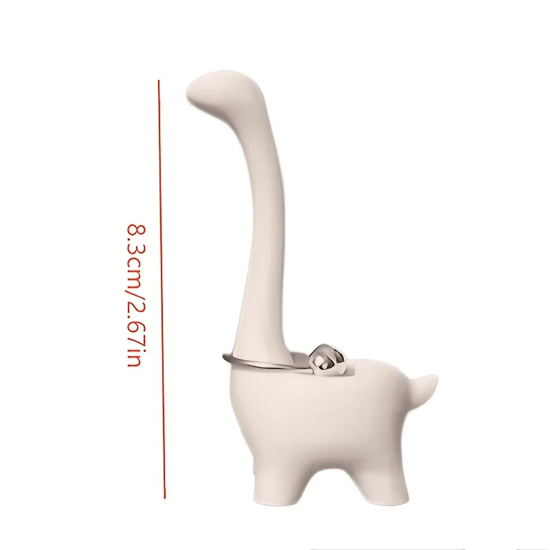 1 pc. Dinosaur-shaped ring holder—elegant and cute, perfect for storing rings
1 pc. Dinosaur-shaped ring holder—elegant and cute, perfect for storing rings