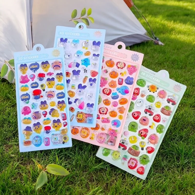 50pcs Tamagotchi Family 3d Solid Relief Crystal Stickers Cartoon Cute Decorative Stickers For Phone Case Diy Craft Kids Teens
50pcs Tamagotchi Family 3d Solid Relief Crystal Stickers Cartoon Cute Decorative Stickers For Phone Case Diy Craft Kids Teens