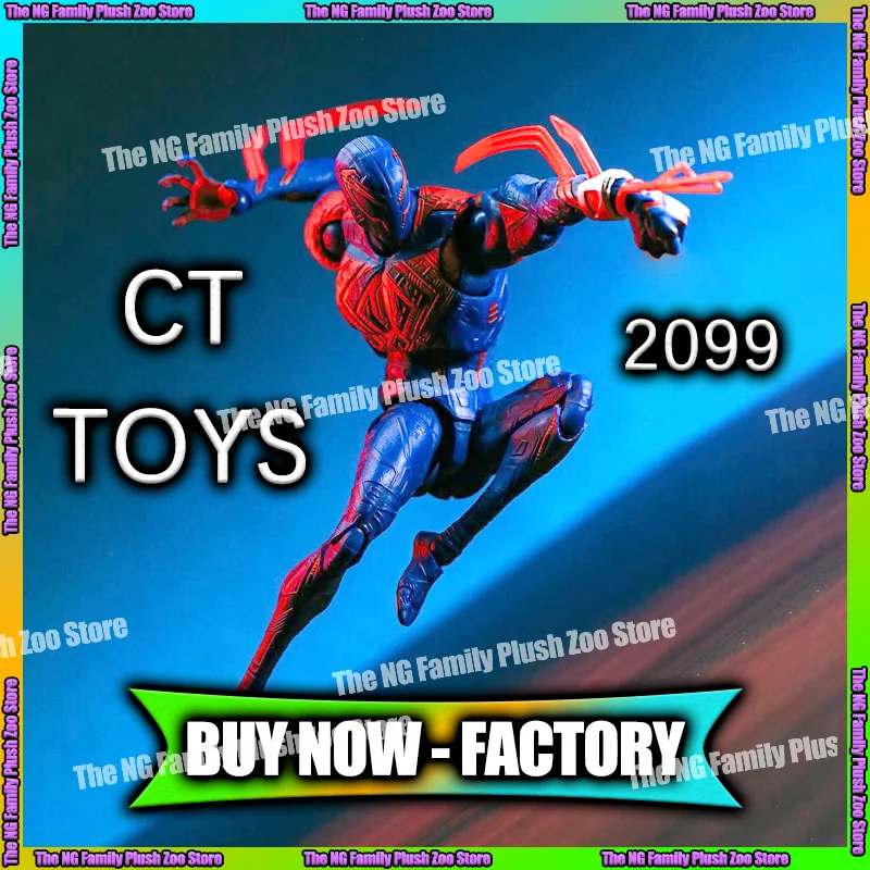 In-Stock Ct Toys Spiderman 2099 Amazing Spider-Man Figure Across The Spider-Verse Anime Action Figure Figurine Model Gifts Toys
In-Stock Ct Toys Spiderman 2099 Amazing Spider-Man Figure Across The Spider-Verse Anime Action Figure Figurine Model Gifts Toys