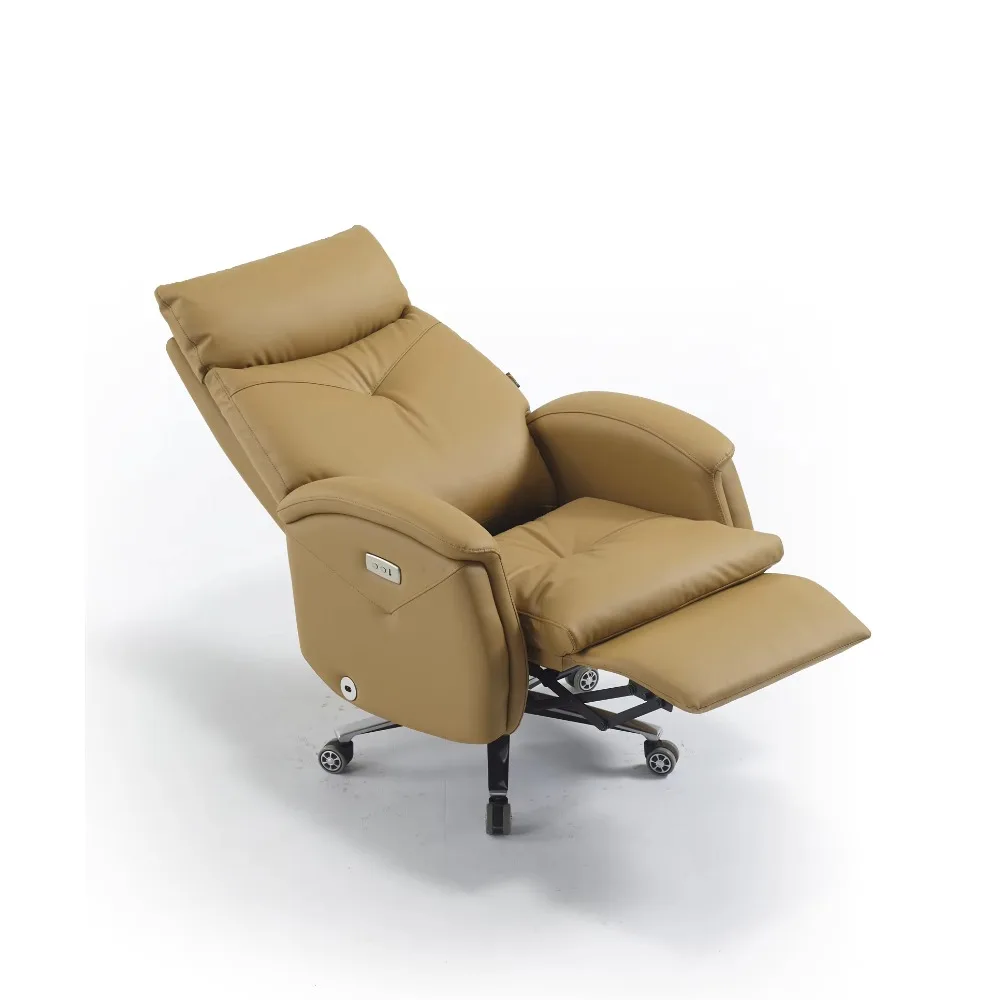 Роскошное офисное кресло с электрическим откидной спинкой, латексное сиденье из натуральной кожи, регулируемая спинка, офисное кресло с беспроводной зарядкой, офисное кресло
Роскошное офисное кресло с электрическим откидной спинкой, латексное сиденье из натуральной кожи, регулируемая спинка, офисное кресло с беспроводной зарядкой, офисное кресло