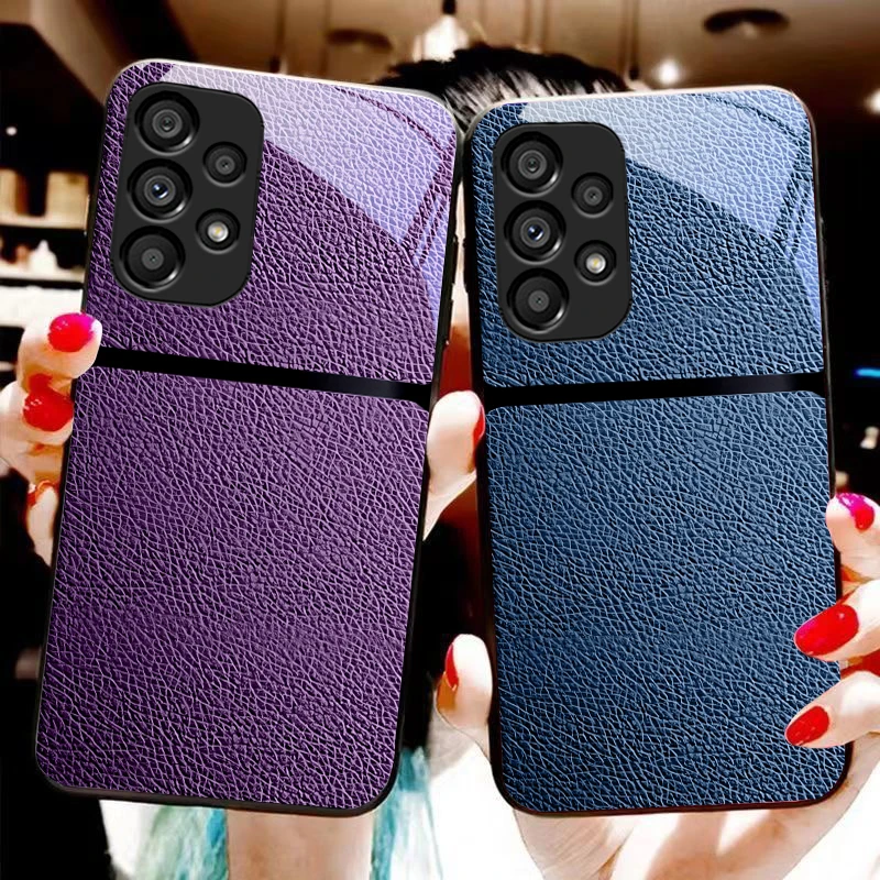 Red Leather Pattern For Samsung Galaxy S10 S20 Plus S21 FE S22 S23 S24 FE S25 Ultra Black Tempered Glass Phone Case Hard Shell
Red Leather Pattern For Samsung Galaxy S10 S20 Plus S21 FE S22 S23 S24 FE S25 Ultra Black Tempered Glass Phone Case Hard Shell