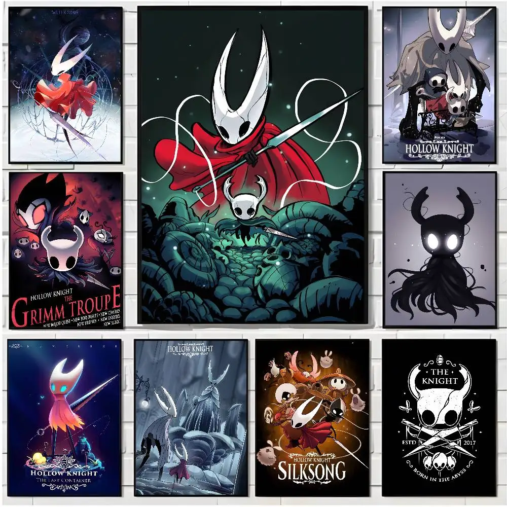 Popular Games H-Hollow KnightS Poster HD art sticky wall waterproof home living room bar office aesthetic decoration
Popular Games H-Hollow KnightS Poster HD art sticky wall waterproof home living room bar office aesthetic decoration