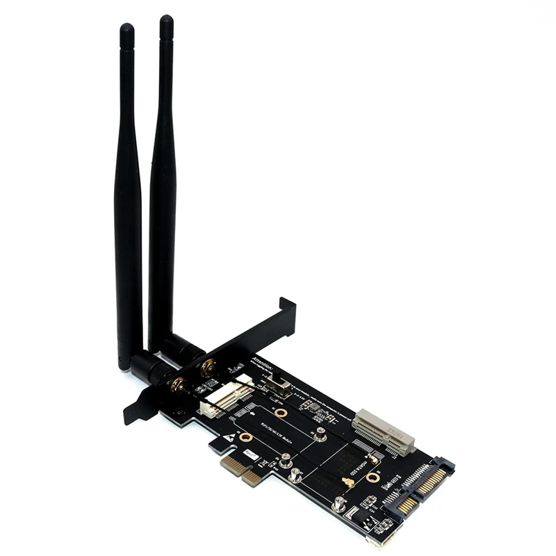 Mini PCI-E To PCI-E 1X Adapter With SIM Card Slot,MSATA SSD To SATA 3.0 Adapter 2 In 1 Converter Card For PC Laptop
Mini PCI-E To PCI-E 1X Adapter With SIM Card Slot,MSATA SSD To SATA 3.0 Adapter 2 In 1 Converter Card For PC Laptop