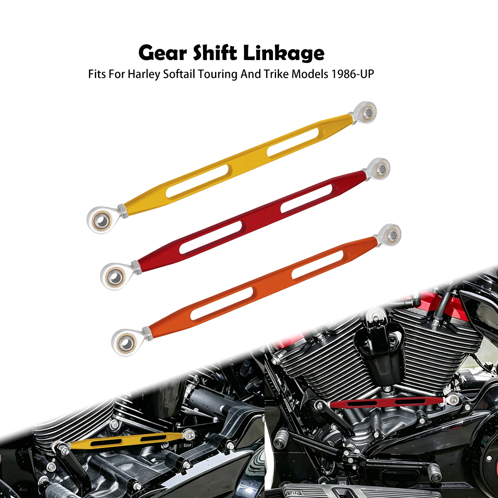 Motorcycle Gear Shift Lever Linkage Shift Rod Aluminum For Harley Touring Road Electra Glide Softail Breakout Fat Boy 1986-2025
Motorcycle Gear Shift Lever Linkage Shift Rod Aluminum For Harley Touring Road Electra Glide Softail Breakout Fat Boy 1986-2025