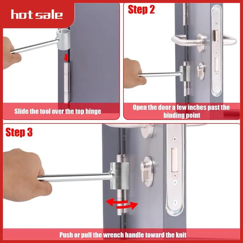 A52I-Hinges Gaps Adjusting Wrench, 0.91-0.98In Steel Door Hinge Adjustment Tool Door Hinge Repair Spanner Practical Tools
A52I-Hinges Gaps Adjusting Wrench, 0.91-0.98In Steel Door Hinge Adjustment Tool Door Hinge Repair Spanner Practical Tools