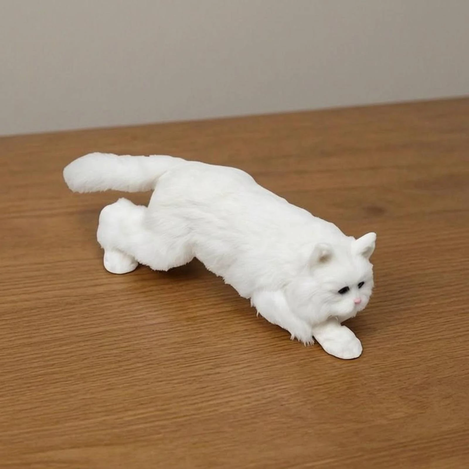 Bicolor Feline Figurine Handmade Faux Faux Hair Feline Figurine Realistic Kitten Statue Artisan-Made Home Decor Photo Props
Bicolor Feline Figurine Handmade Faux Faux Hair Feline Figurine Realistic Kitten Statue Artisan-Made Home Decor Photo Props