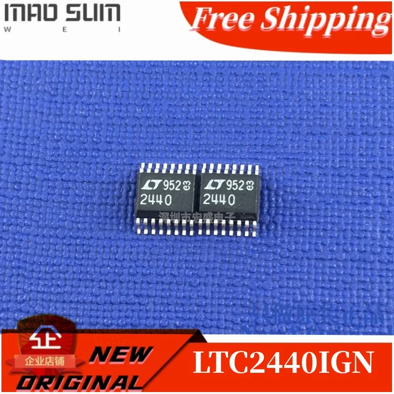 Бесплатная доставка, 1 шт./партия LTC2440IGN LTC2440IGN # PBF 2440I LTC2440CGN LTC2440CGN # PBF 2440 LT2440 SSOP16, Новинка
Бесплатная доставка, 1 шт./партия LTC2440IGN LTC2440IGN # PBF 2440I LTC2440CGN LTC2440CGN # PBF 2440 LT2440 SSOP16, Новинка