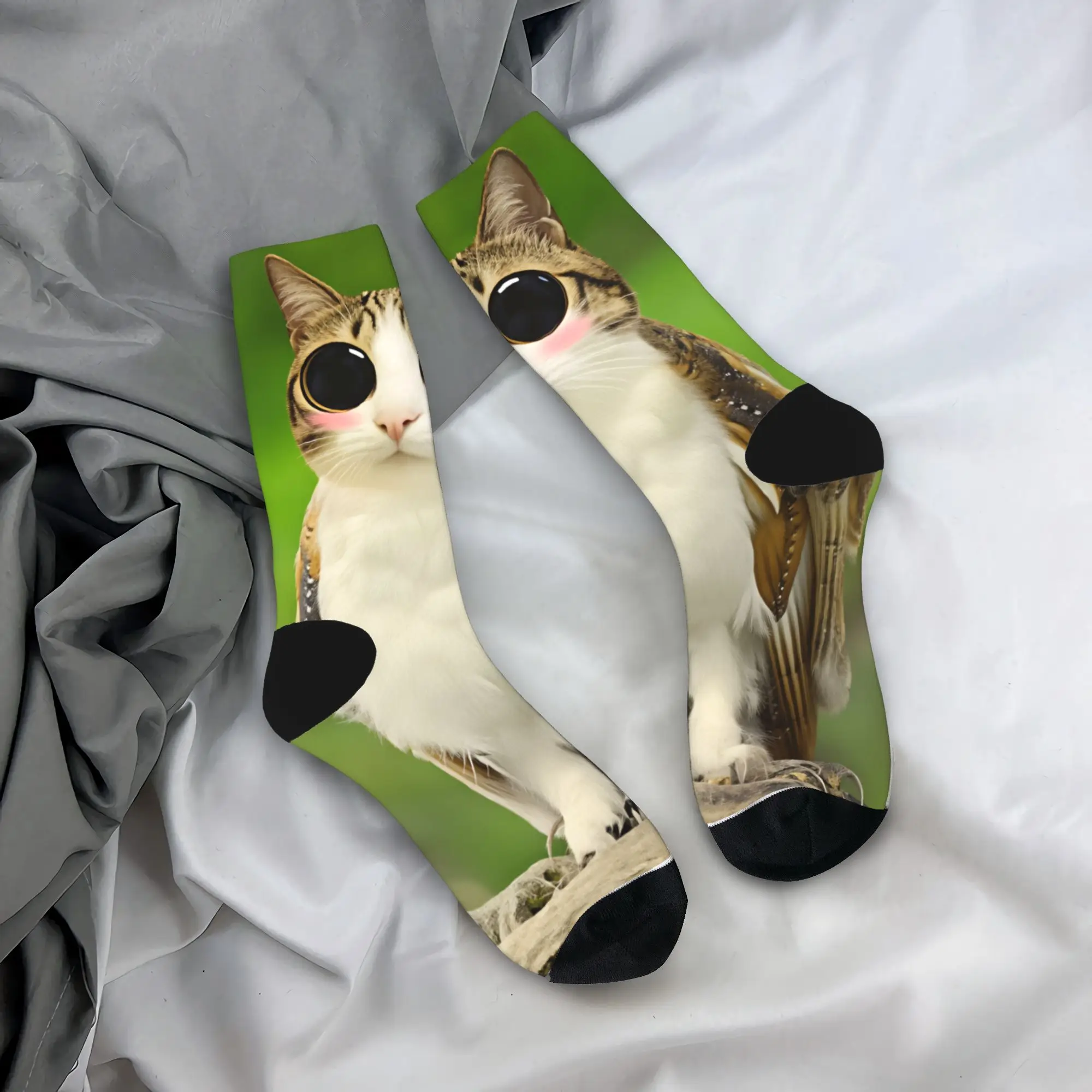 Funny Blushing Meowl Cat Stockings Couple Socks Comfortable Funny Socks Winter Cycling Anti Sweat Graphic Socks Gift
Funny Blushing Meowl Cat Stockings Couple Socks Comfortable Funny Socks Winter Cycling Anti Sweat Graphic Socks Gift