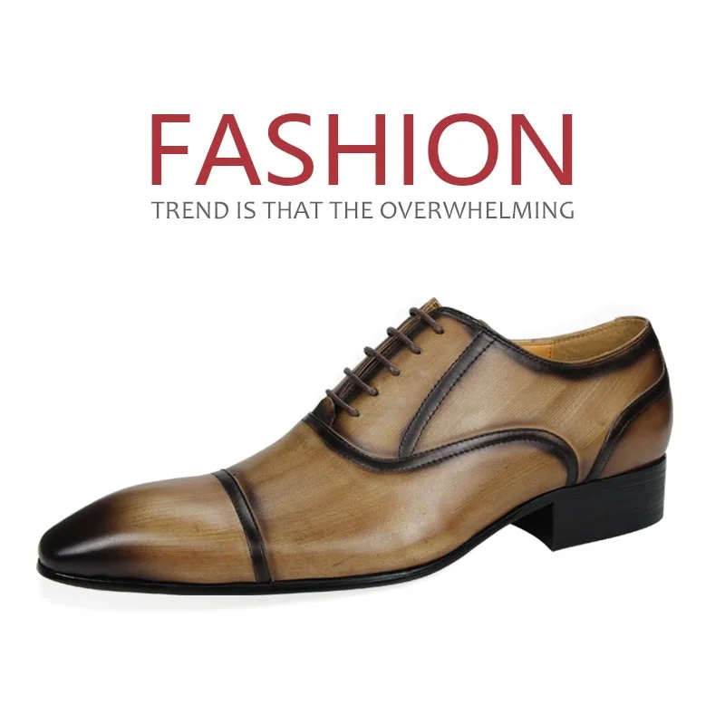Summer Classic Stylish Men Shoe Genuine Leather Formal Business Office Zapatos Casual Lace Up Customized Design Fashion Man Shoe
Summer Classic Stylish Men Shoe Genuine Leather Formal Business Office Zapatos Casual Lace Up Customized Design Fashion Man Shoe
