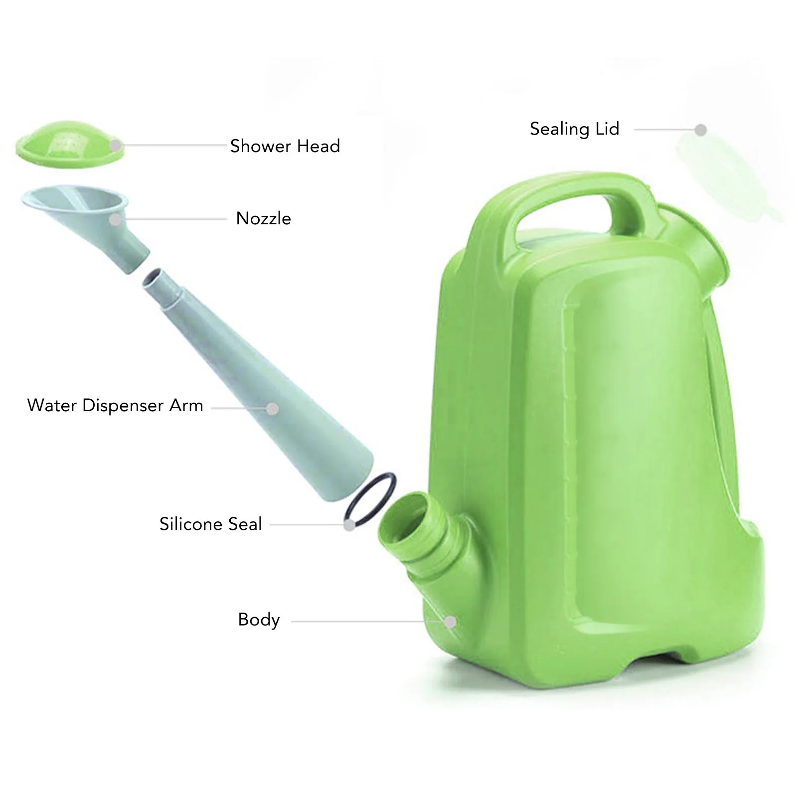 Flower Watering Can, Garden Watering Pitcher Large Capacity PP Long Spout Flower Watering Can for Agriculture Farm
Flower Watering Can, Garden Watering Pitcher Large Capacity PP Long Spout Flower Watering Can for Agriculture Farm