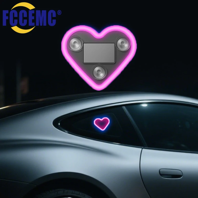 Солнечная светящаяся в форме сердца, проводка, бесплатная перезаряжаемая светодиодная атмосферная неоновая лампа для салона автомобиля, треугольное украшение окна
Солнечная светящаяся в форме сердца, проводка, бесплатная перезаряжаемая светодиодная атмосферная неоновая лампа для салона автомобиля, треугольное украшение окна