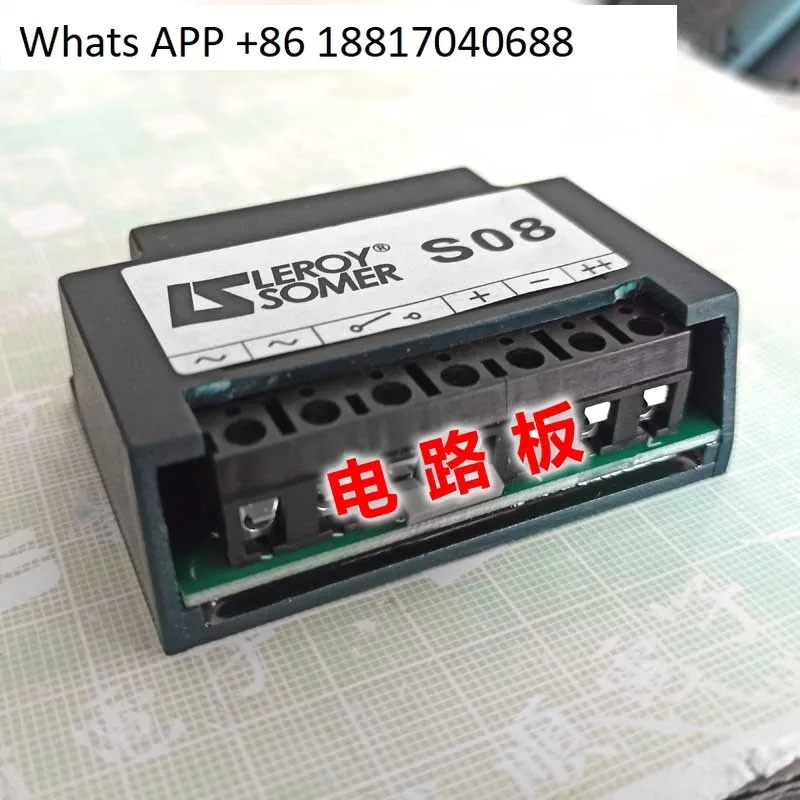 LEROY SOMER S08 SO8 Seven Terminals, Rectifier RECTIFIER Rectifier, Power Supply
LEROY SOMER S08 SO8 Seven Terminals, Rectifier RECTIFIER Rectifier, Power Supply