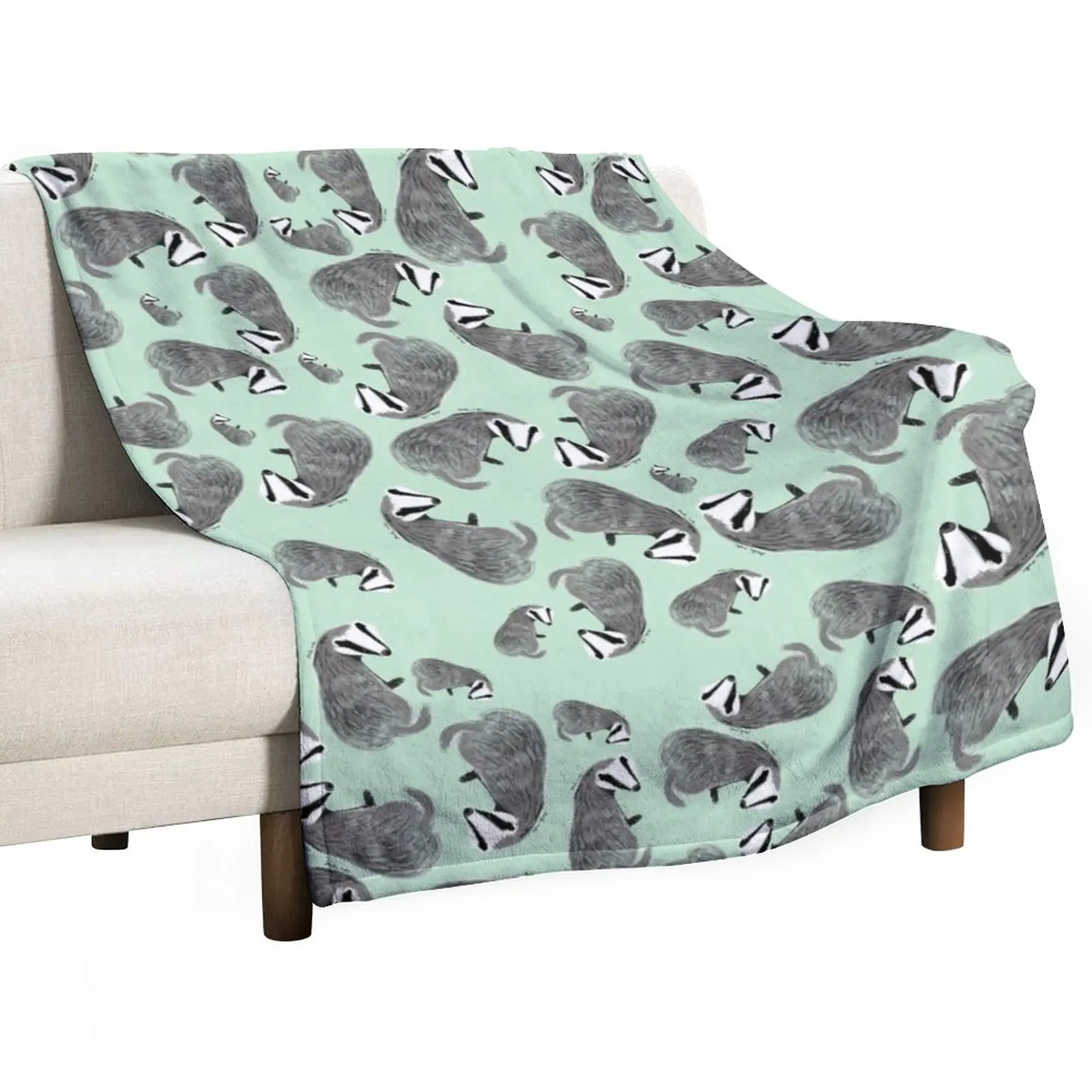 European Badger pattern Throw Blanket Sofas Thermal Blankets For Travel Multi-Purpose
European Badger pattern Throw Blanket Sofas Thermal Blankets For Travel Multi-Purpose