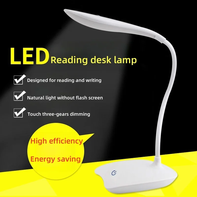 LED Reading Lamp USB Charging Wireless Night Light Bedroom Bedside Student Reading Lamp Three Gears Touch Dimmer Night Light
LED Reading Lamp USB Charging Wireless Night Light Bedroom Bedside Student Reading Lamp Three Gears Touch Dimmer Night Light