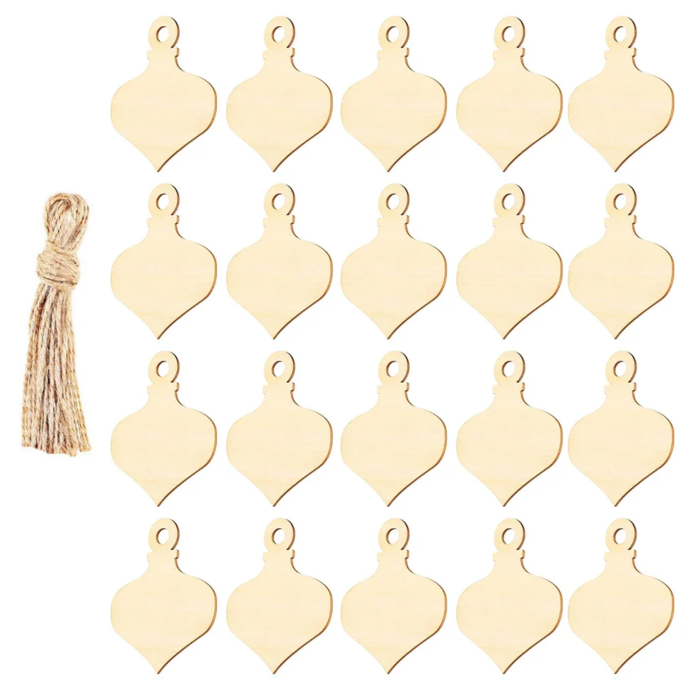 20 Pcs Wooden Slices Light Bulb Shaped Blank Christmas Decorations Craft Supplies Hanging naments Home Party Festivals Wood
20 Pcs Wooden Slices Light Bulb Shaped Blank Christmas Decorations Craft Supplies Hanging naments Home Party Festivals Wood