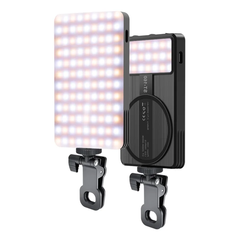 Двусторонний магнитный заполняющий светильник для мобильного телефона, живая фотография, двухцветный нежный светильник, портативный светильник для селфи для телефона 
Двусторонний магнитный заполняющий светильник для мобильного телефона, живая фотография, двухцветный нежный светильник, портативный светильник для селфи для телефона