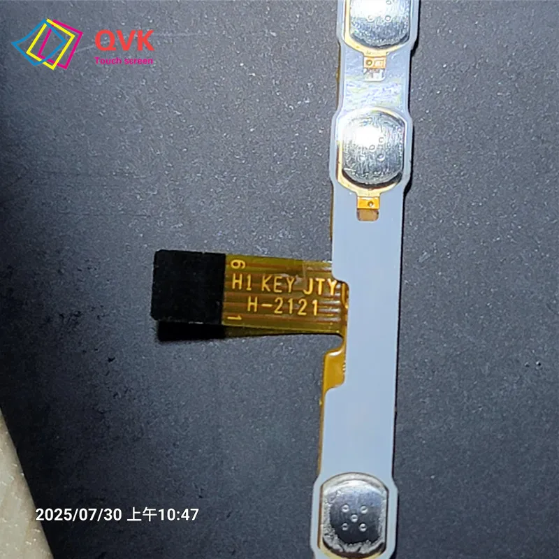 P/N H1 KEY JYT H-2121 6PIN 44MM Tablet spare parts Switch on off Power Volume button Cable Flex
P/N H1 KEY JYT H-2121 6PIN 44MM Tablet spare parts Switch on off Power Volume button Cable Flex