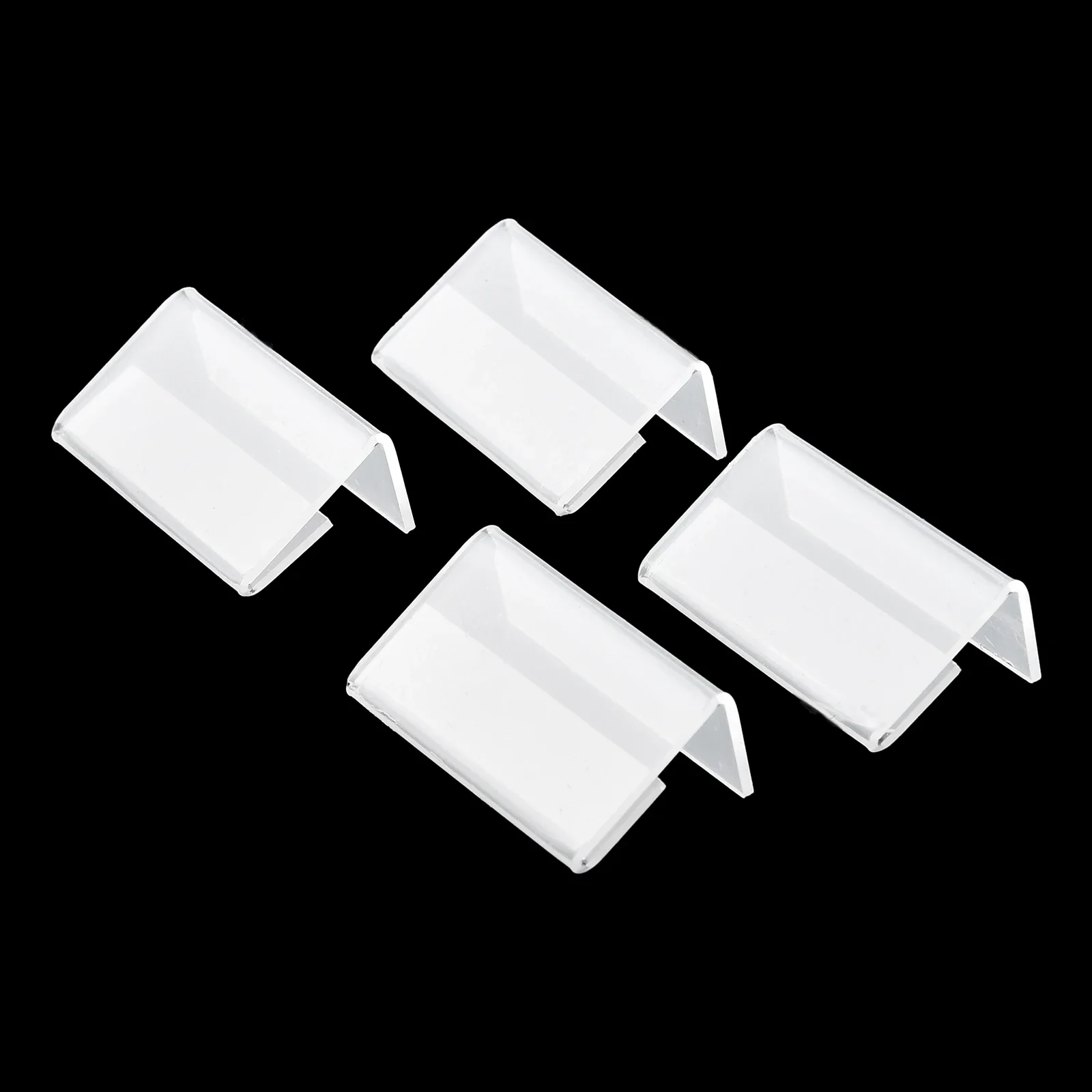 25pcs Price Tag Stand Acrylic Plastic Racks Sign Transparent Accessories Card Counter Top Display Holder Label Convenient Useful
25pcs Price Tag Stand Acrylic Plastic Racks Sign Transparent Accessories Card Counter Top Display Holder Label Convenient Useful