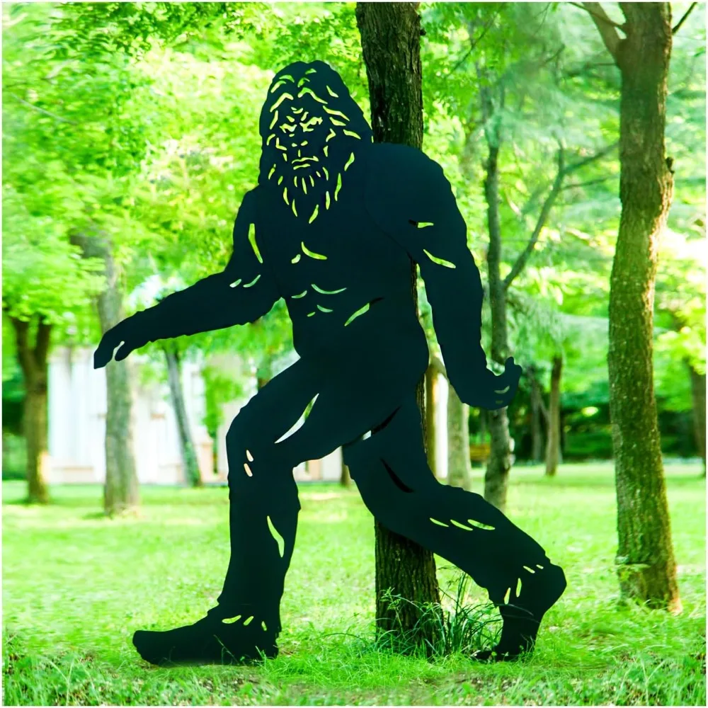 7.4ft Bigfoot Outdoor Decor Big Foot Sasquatch Gifts for Men/Dad/Women Metal Bigfoot Silhouette Statues for Yard Decor
7.4ft Bigfoot Outdoor Decor Big Foot Sasquatch Gifts for Men/Dad/Women Metal Bigfoot Silhouette Statues for Yard Decor