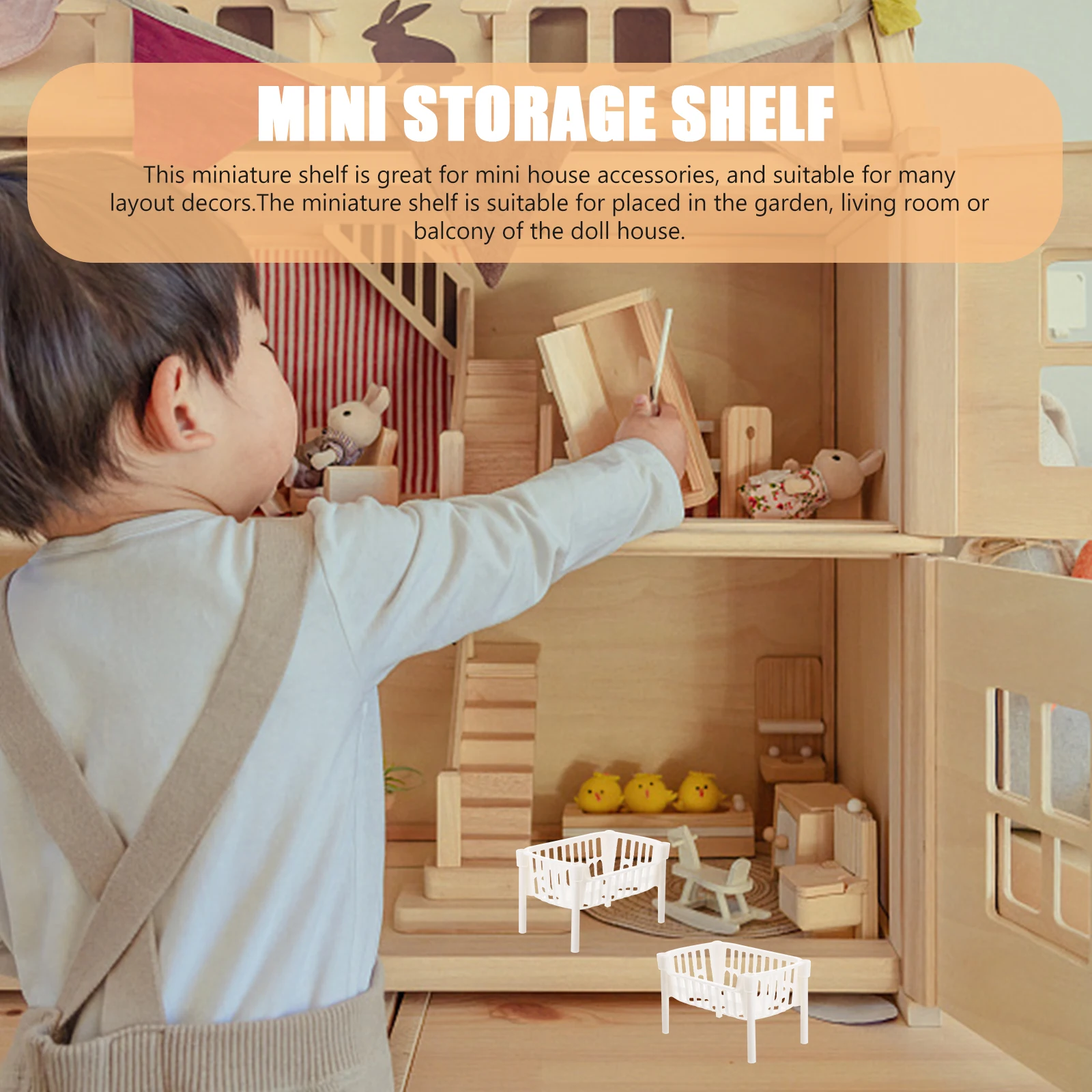 10 Pcs Shelf Mini Storage Furniture Miniature Plastic Dollhouse Vegetable Model Child
10 Pcs Shelf Mini Storage Furniture Miniature Plastic Dollhouse Vegetable Model Child